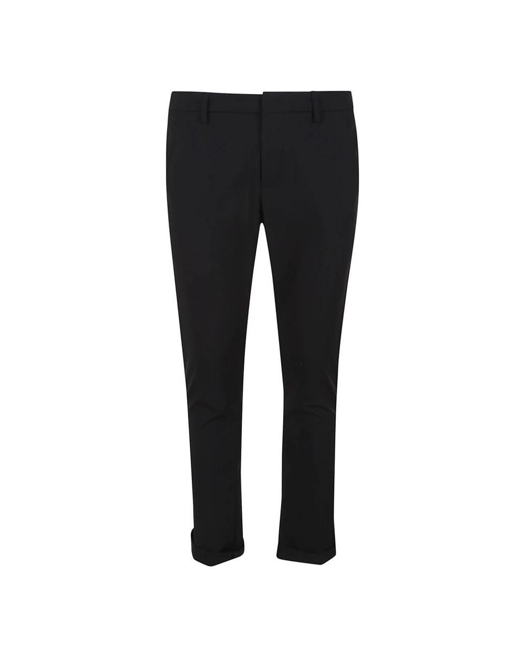 Dondup Black Suit Trousers for men