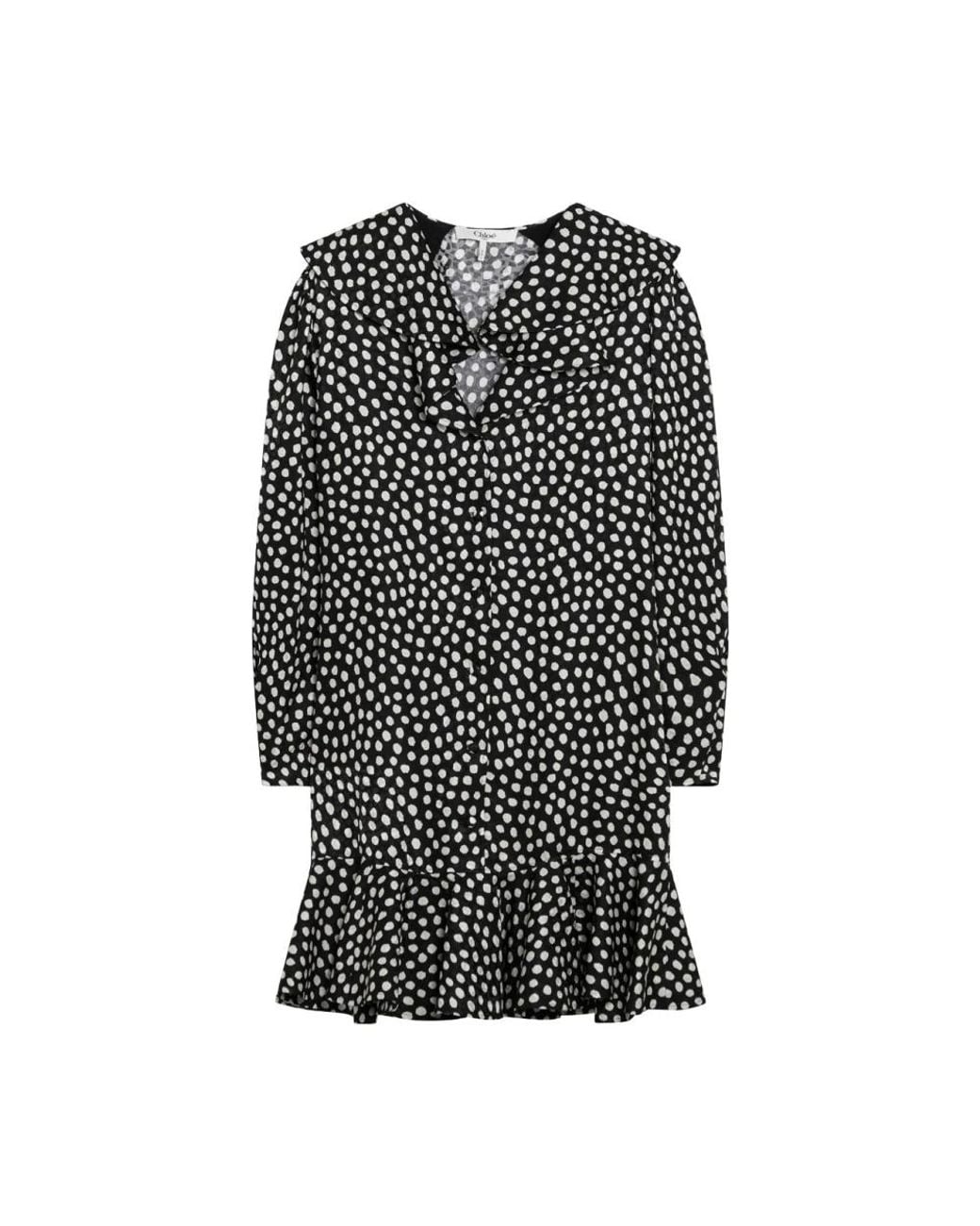 Chloé Black Short Dresses