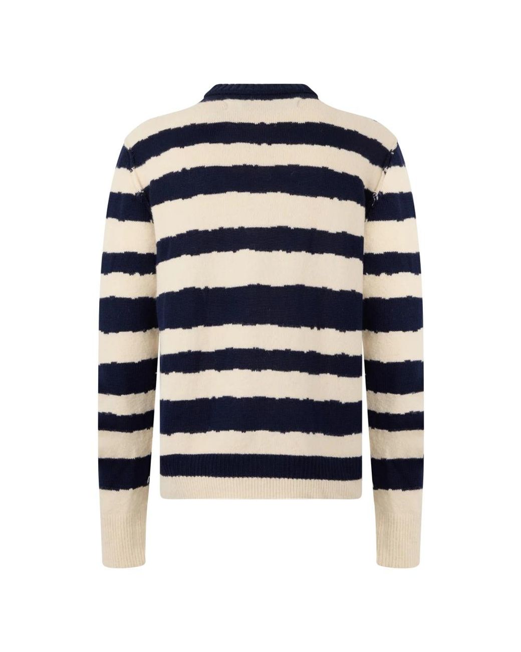 DIESEL Blue Round-Neck Knitwear for men