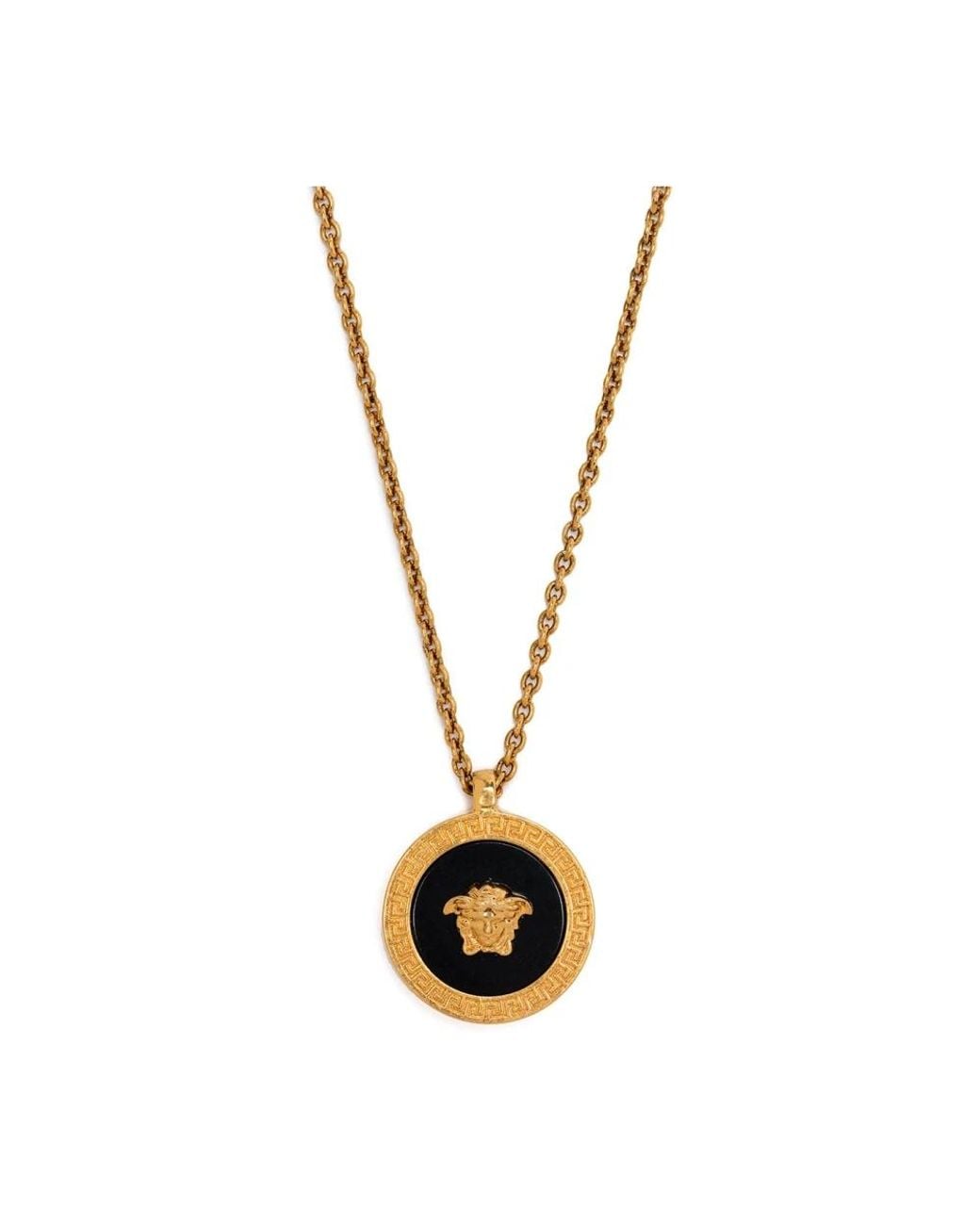 Necklaces Versace de hombre de color Brown