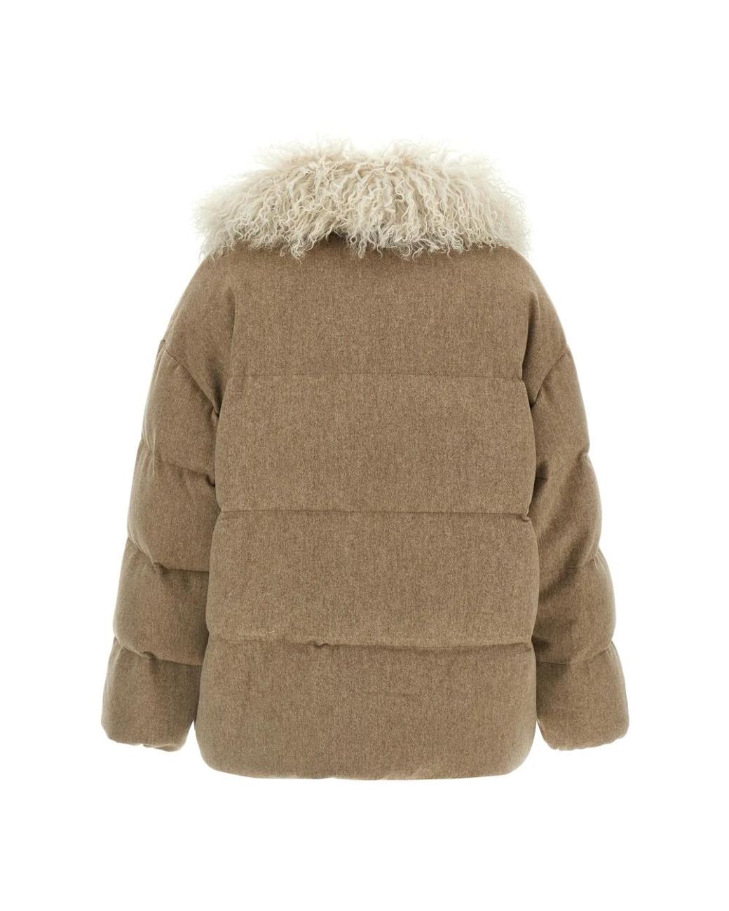 Yves Salomon Natural Winter Jackets