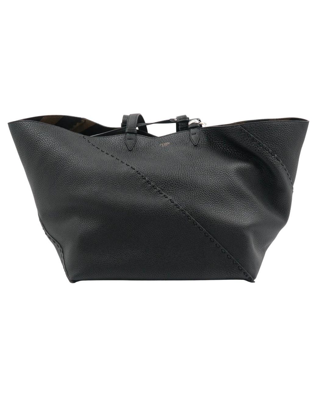 Fendi Black Shopping Bags for men