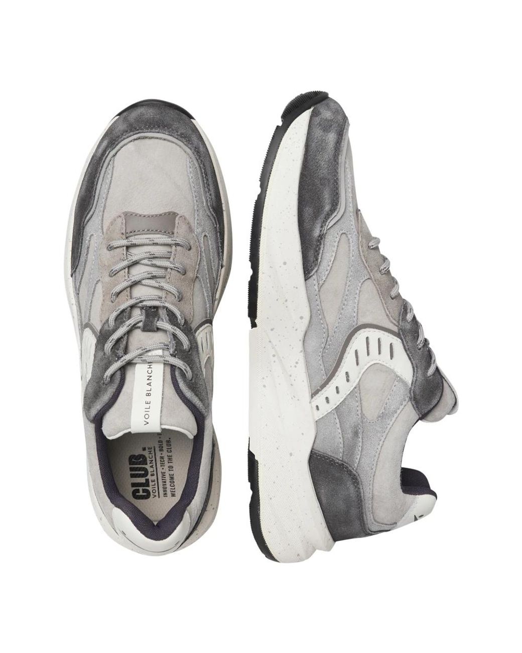 Voile Blanche White Sneakers for men