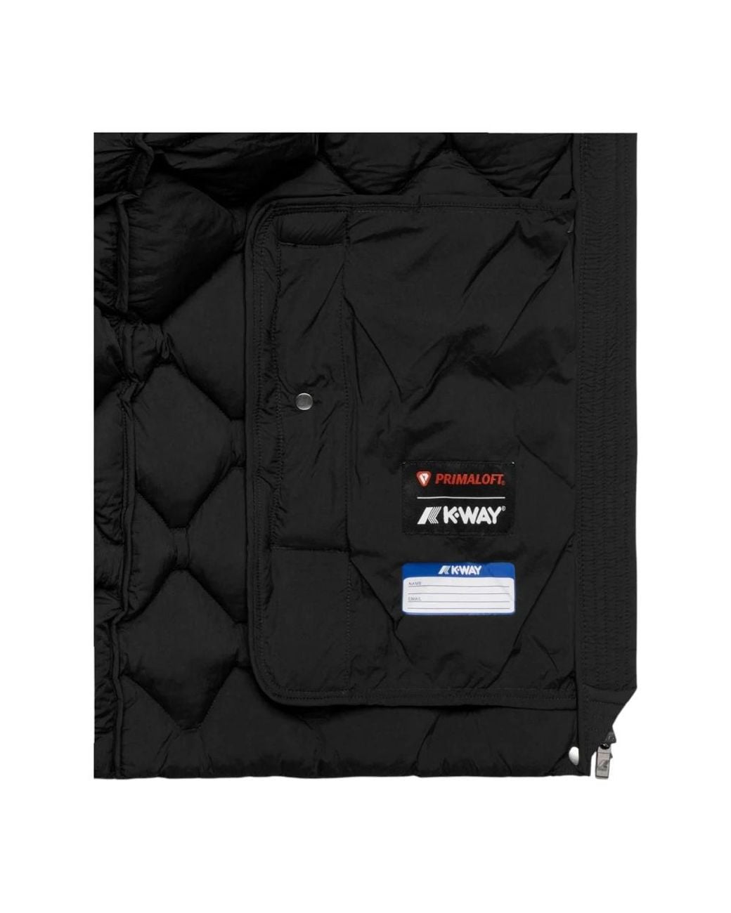 K-Way Black Down Jackets