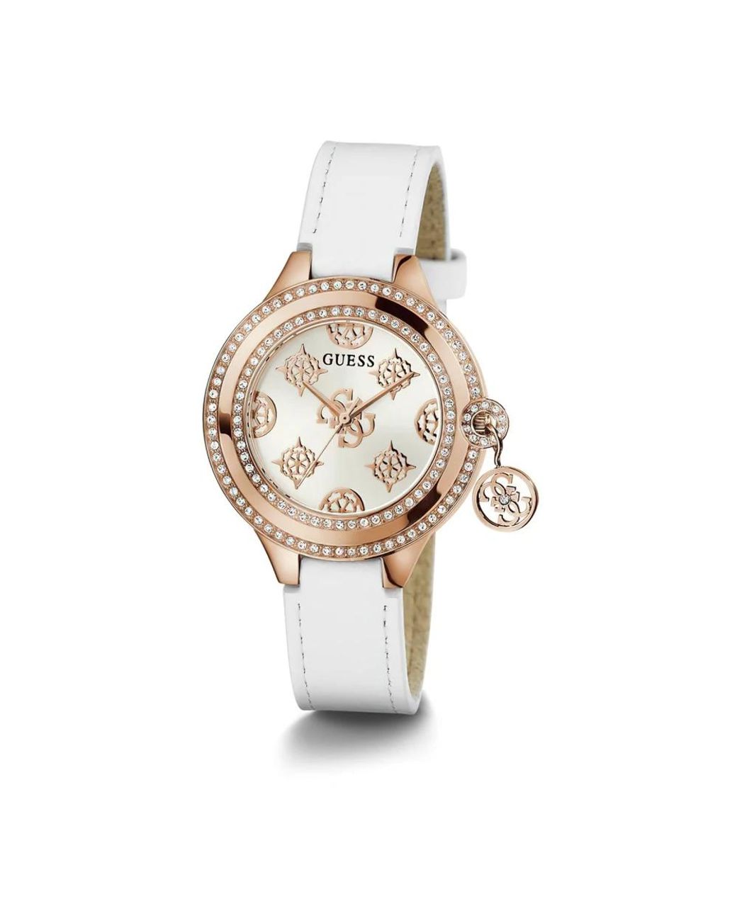 Guess Metallic Charmed Watch