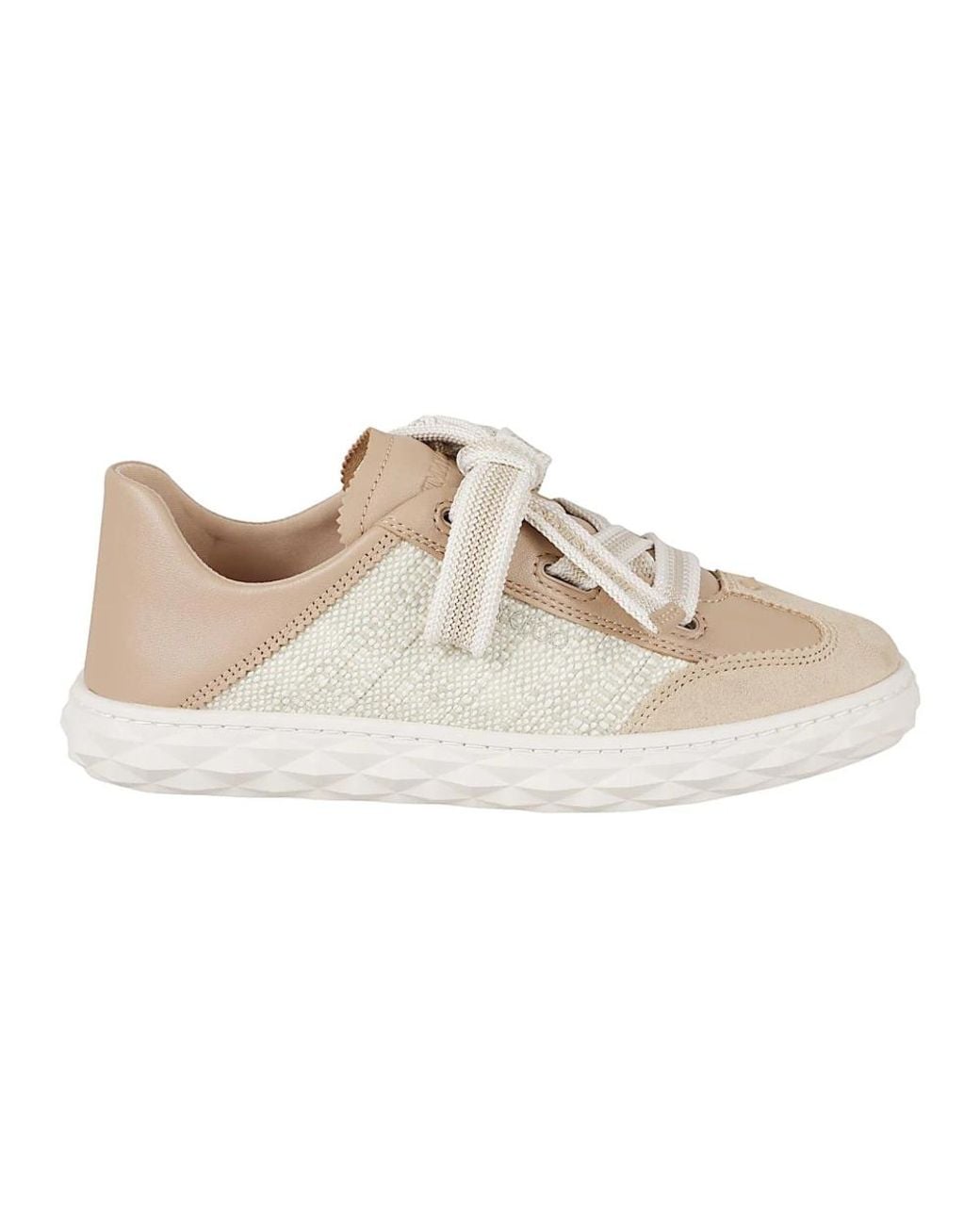 Jimmy Choo Natural Sneakers