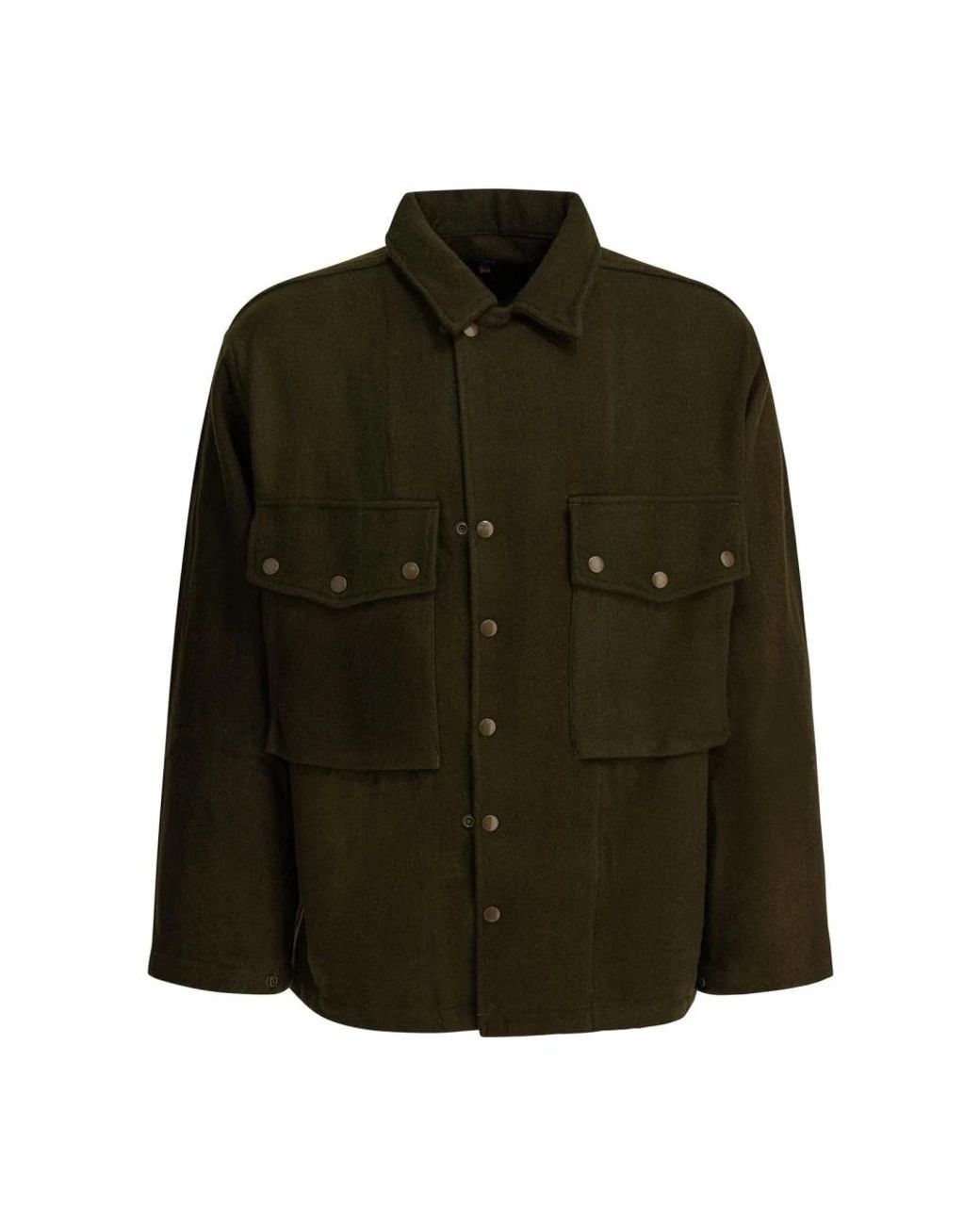 Needles Buttoned Pocket Jacket in het Green voor heren
