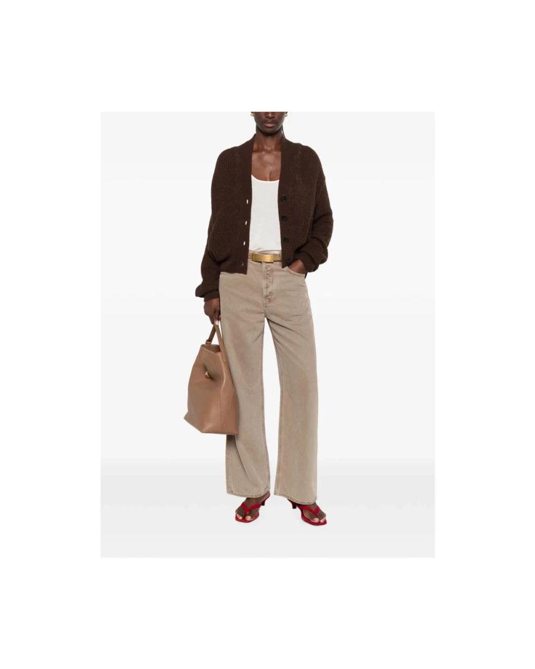 Closed Brown Cardigans