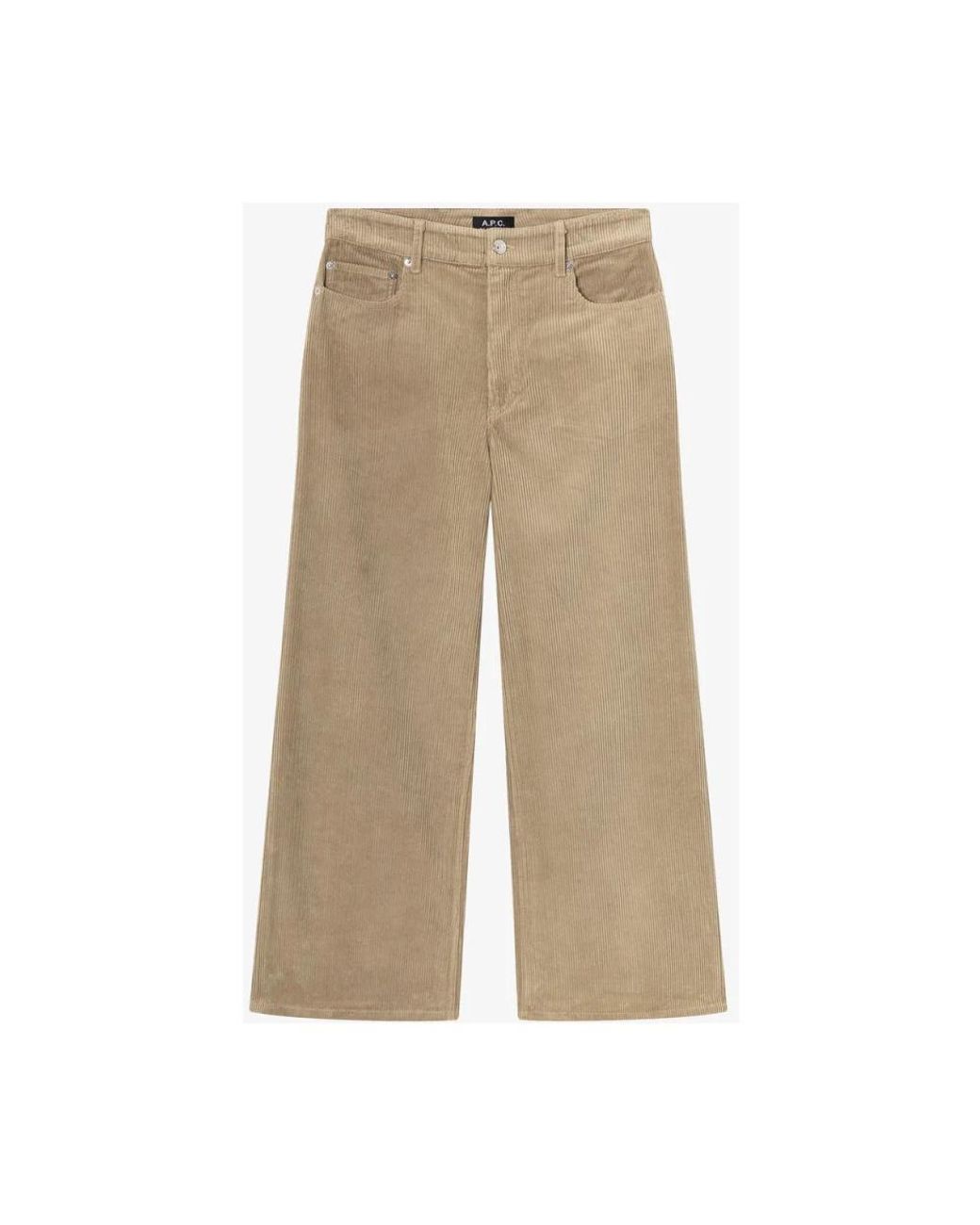 A.P.C. Natural Wide Trousers
