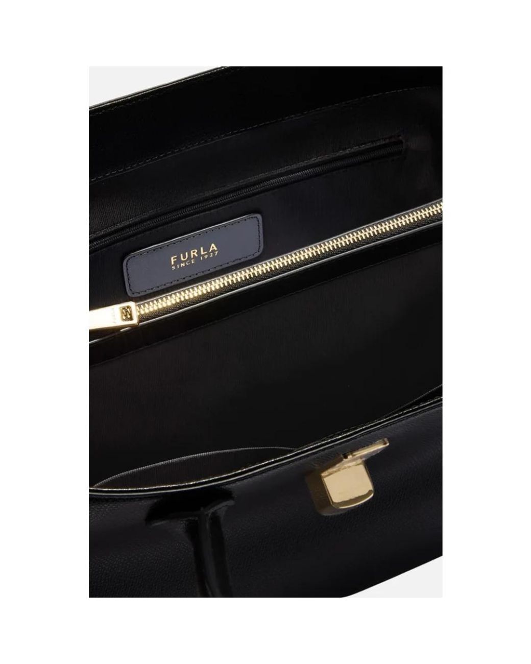 Furla Black Shopping Bags