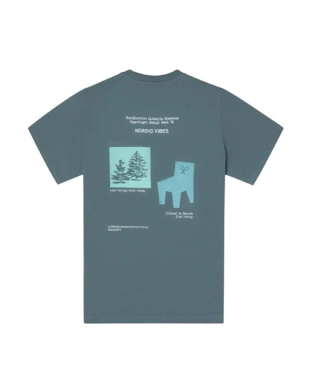 Silbon Blue T-Shirts for men