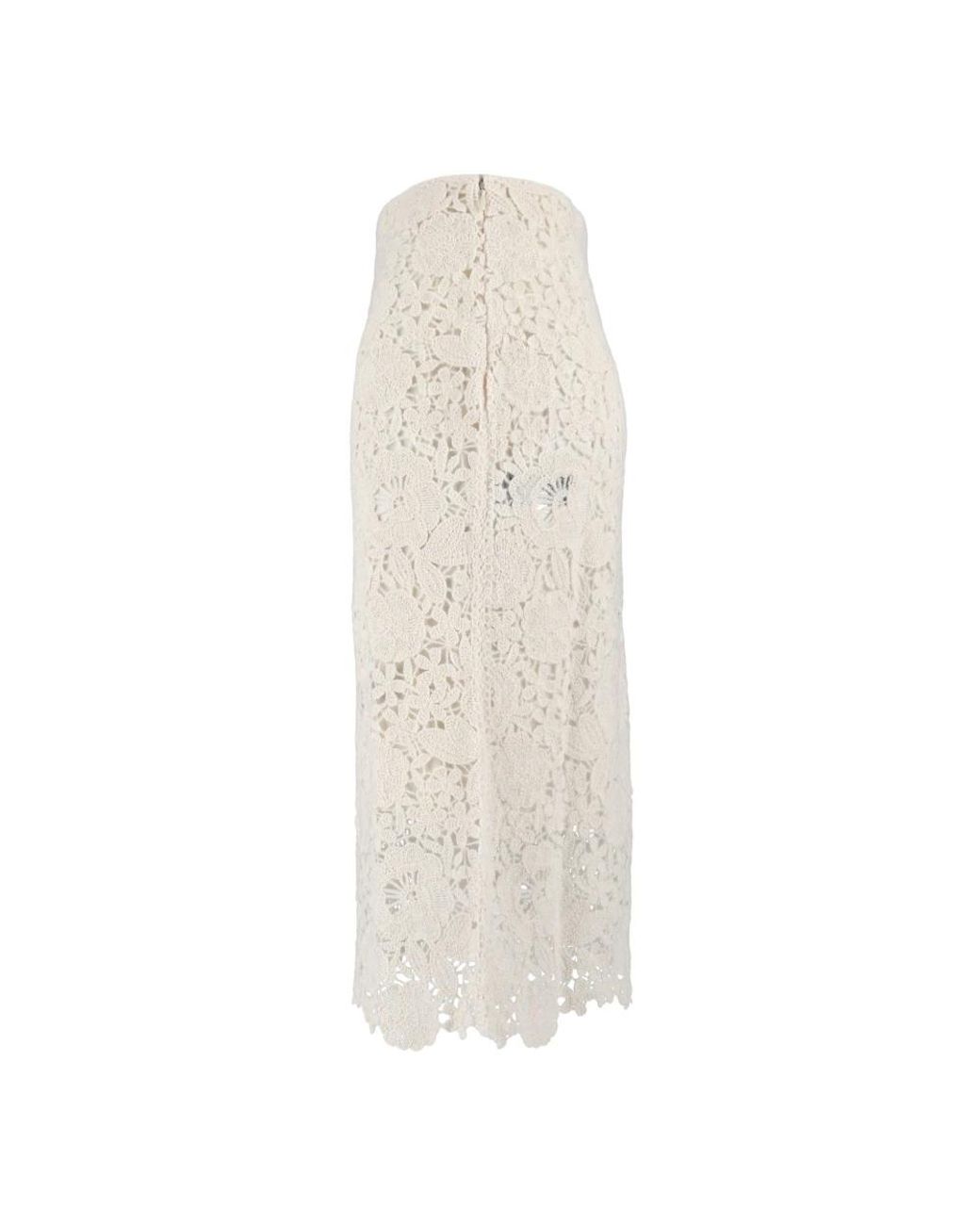 Ermanno Scervino Natural Midi Skirts
