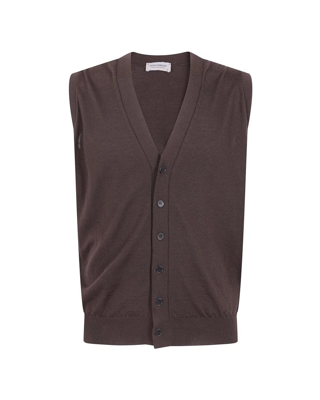 Cardigans John Smedley pour homme en coloris Brown