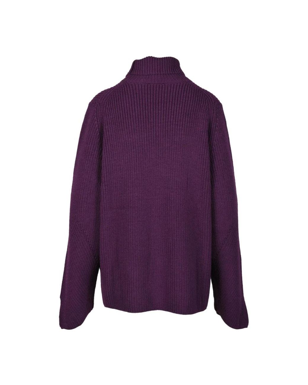 Forte_forte Purple Turtlenecks