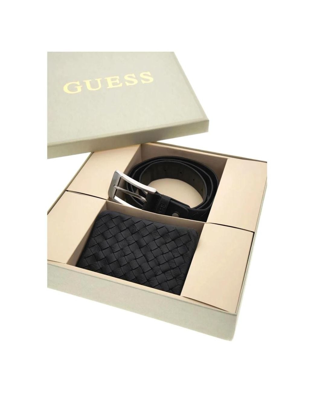 Guess Black Belts for men