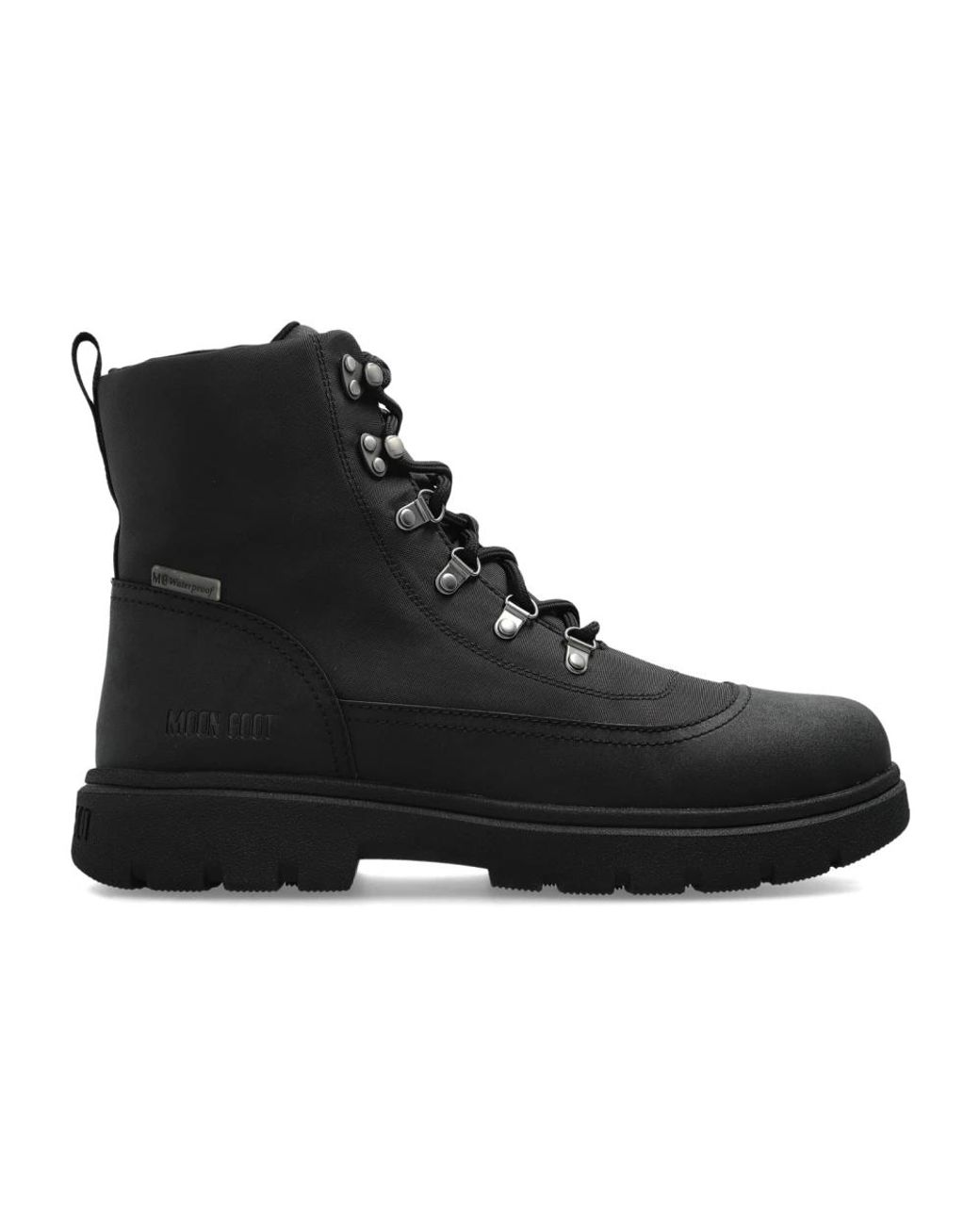 Moon Boot Combat Boot Nylon in Black für Herren