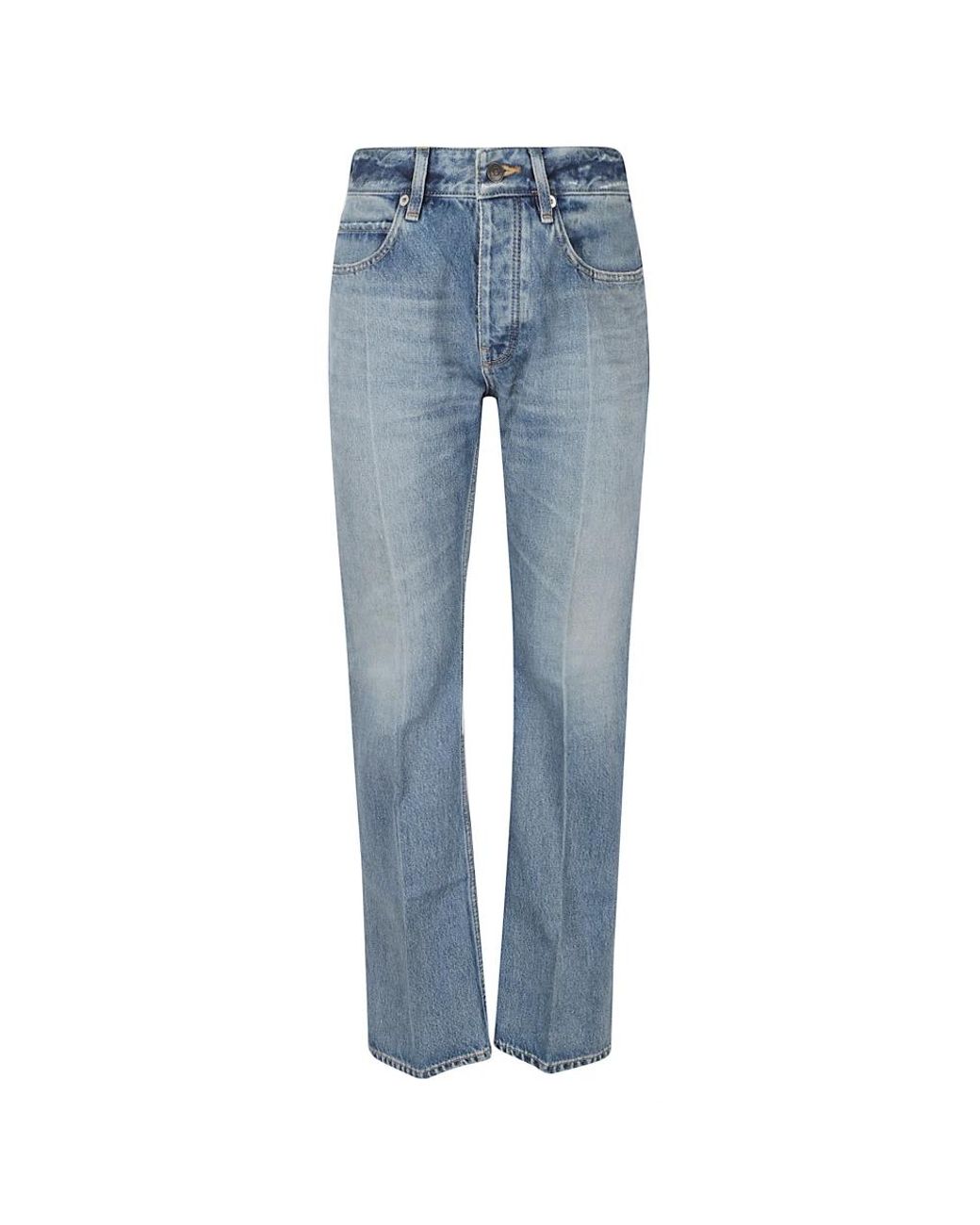 Balenciaga Blue Straight Fit Jeans