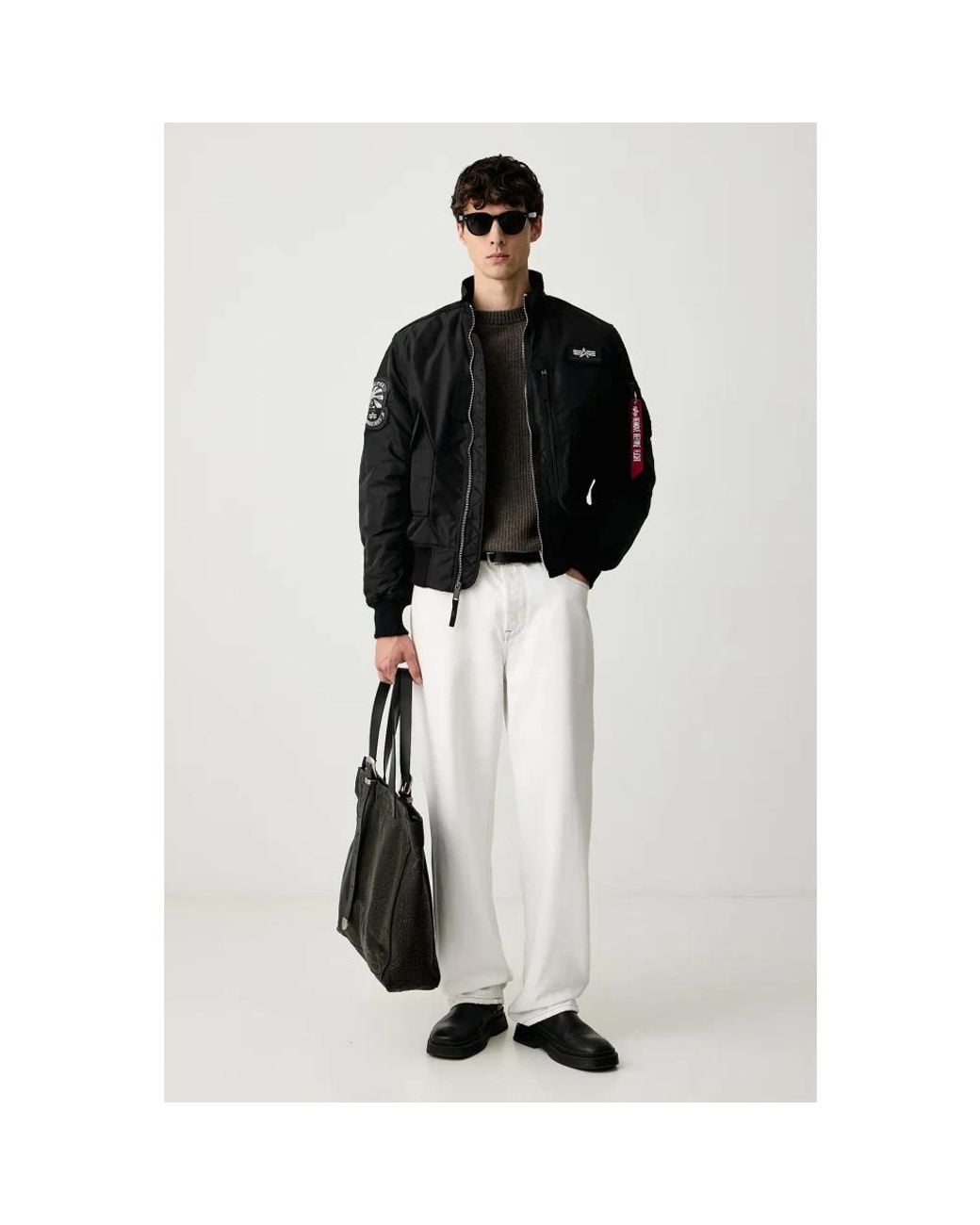 Bomber Jackets Alpha Industries de hombre de color Black