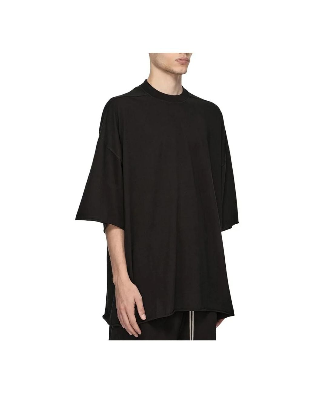 Rick Owens Black Oversized Tops for men