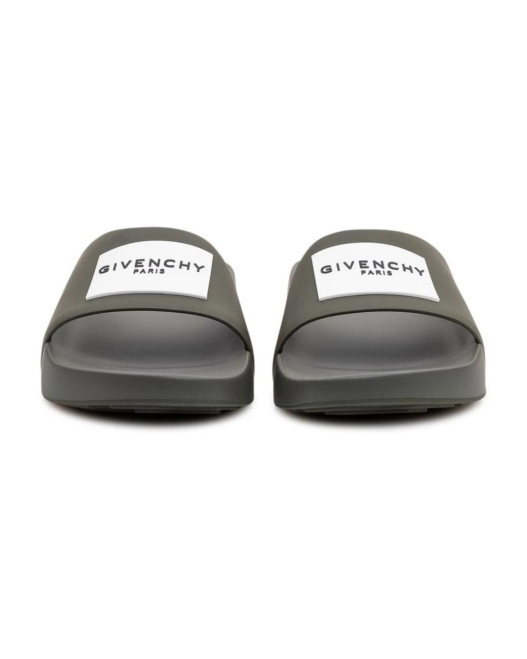 Givenchy Green Sliders for men
