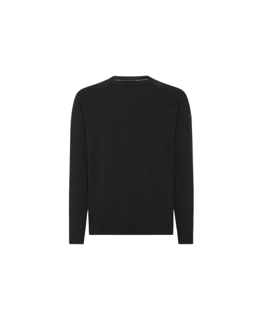 Rrd Black Round-Neck Knitwear for men