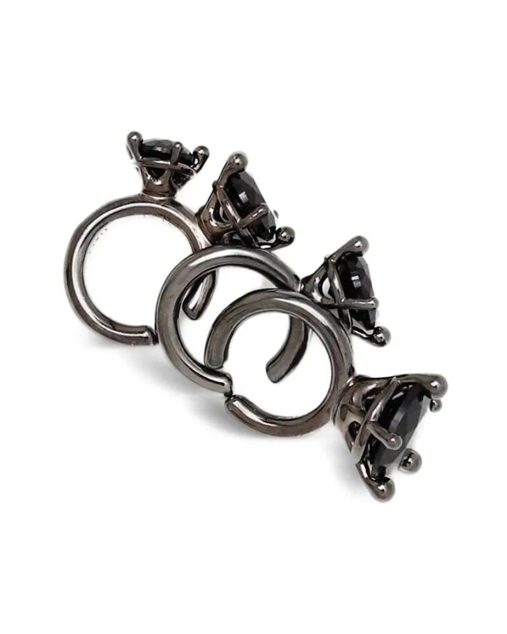 Panconesi Black Earrings