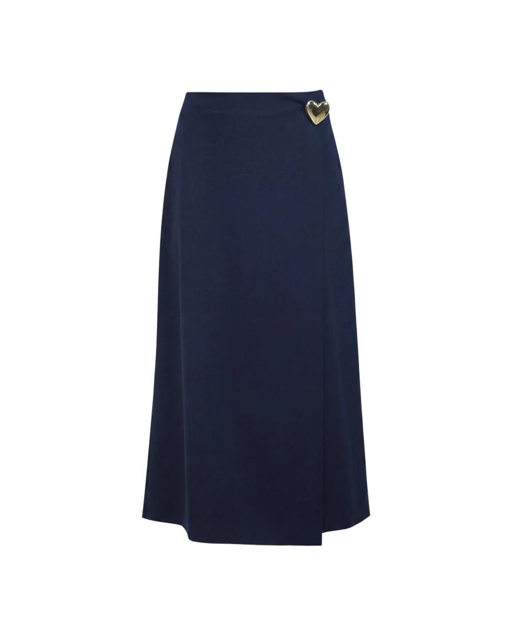 Midi Skirts Ottod'Ame en coloris Blue