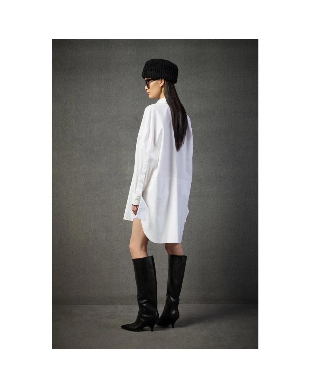 Liviana Conti White Shirt Dresses