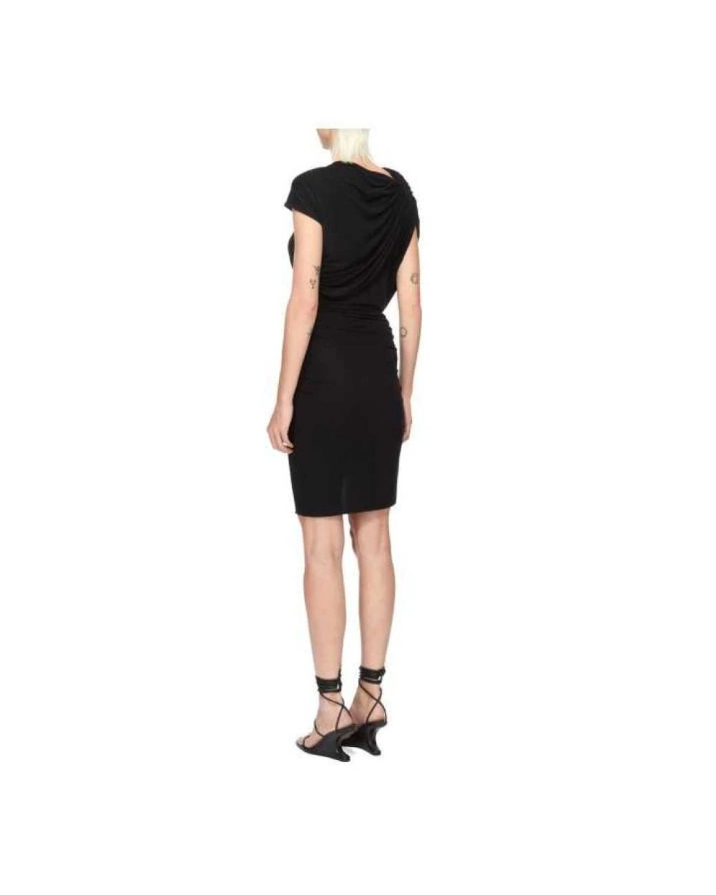 Rick Owens Black Short Dresses