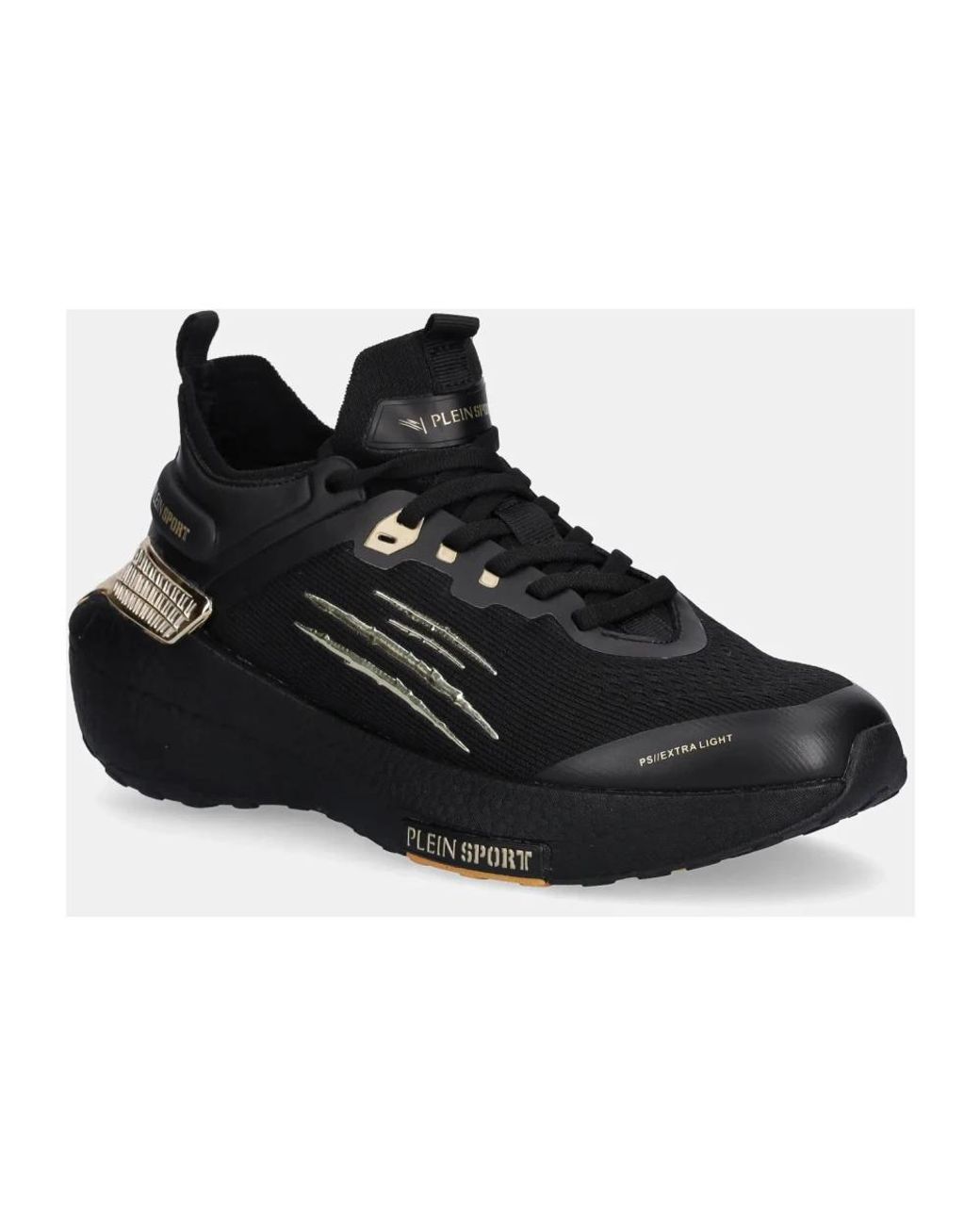 Philipp Plein Black Stealth Runner Extra Light