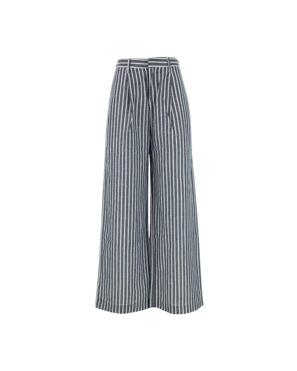 Lois Gray Wide Trousers