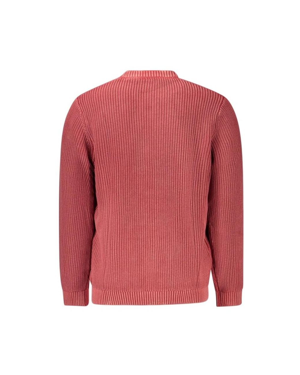 Pepe Jeans Red Round-Neck Knitwear for men