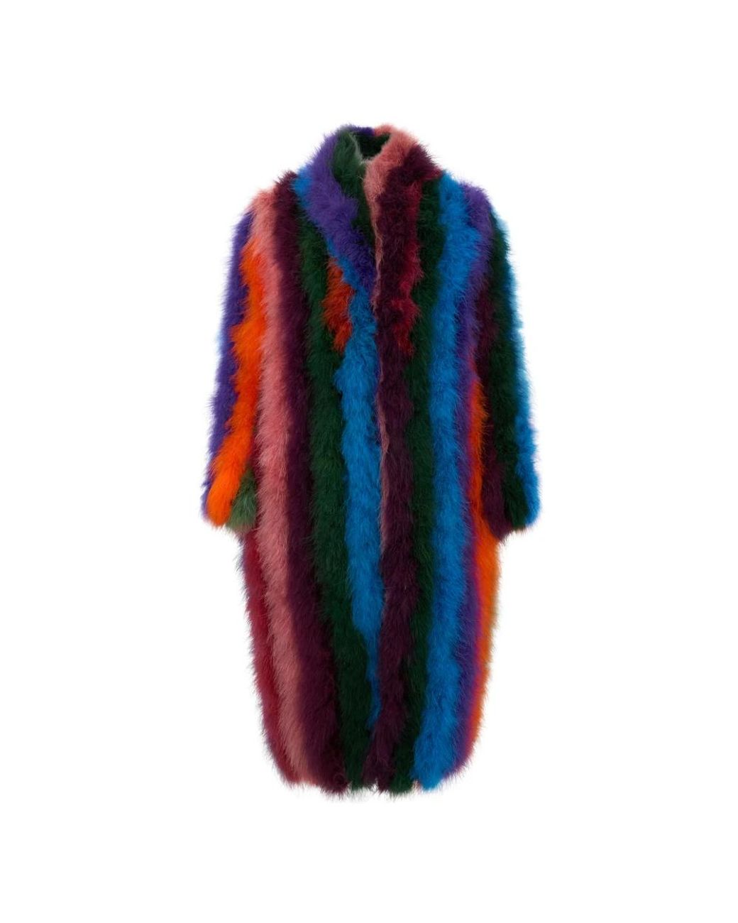 Moschino Blue Single-Breasted Coats