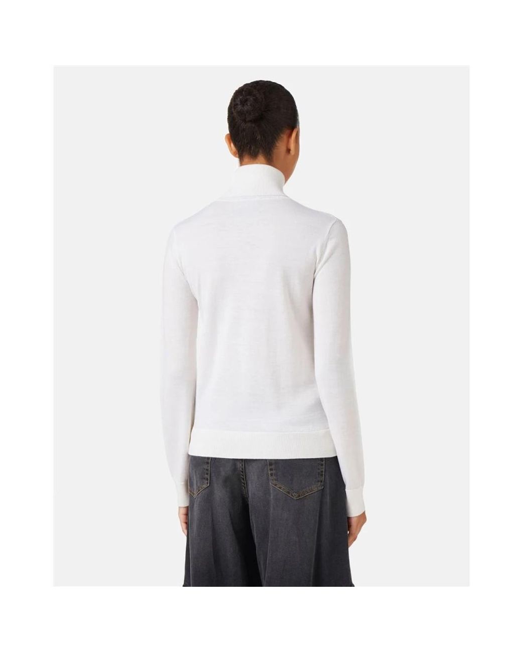 Iceberg White Turtlenecks