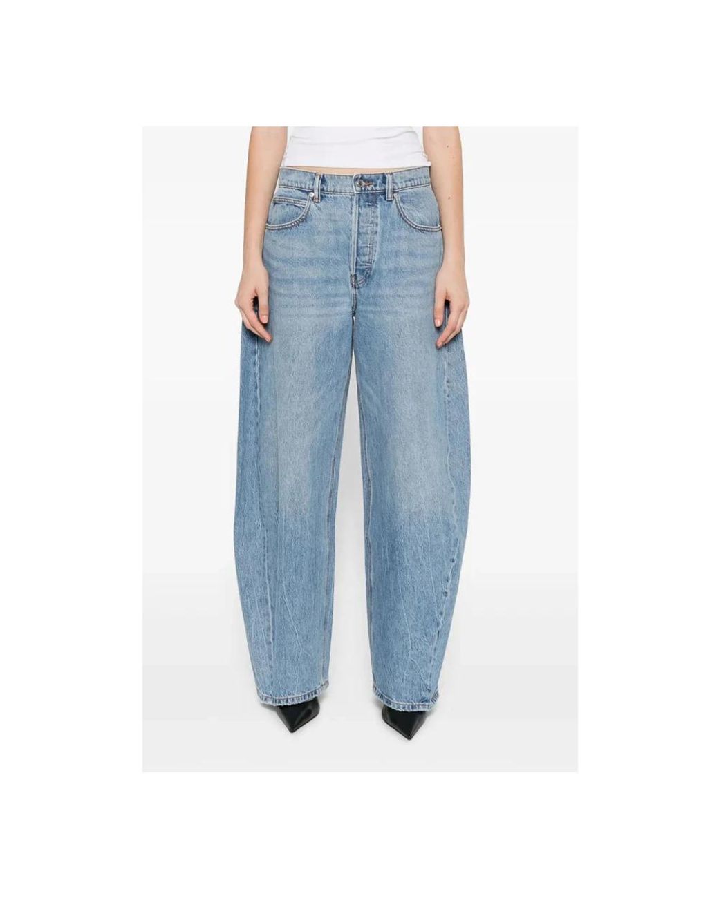 Alexander Wang Blue Loose Fit Jeans