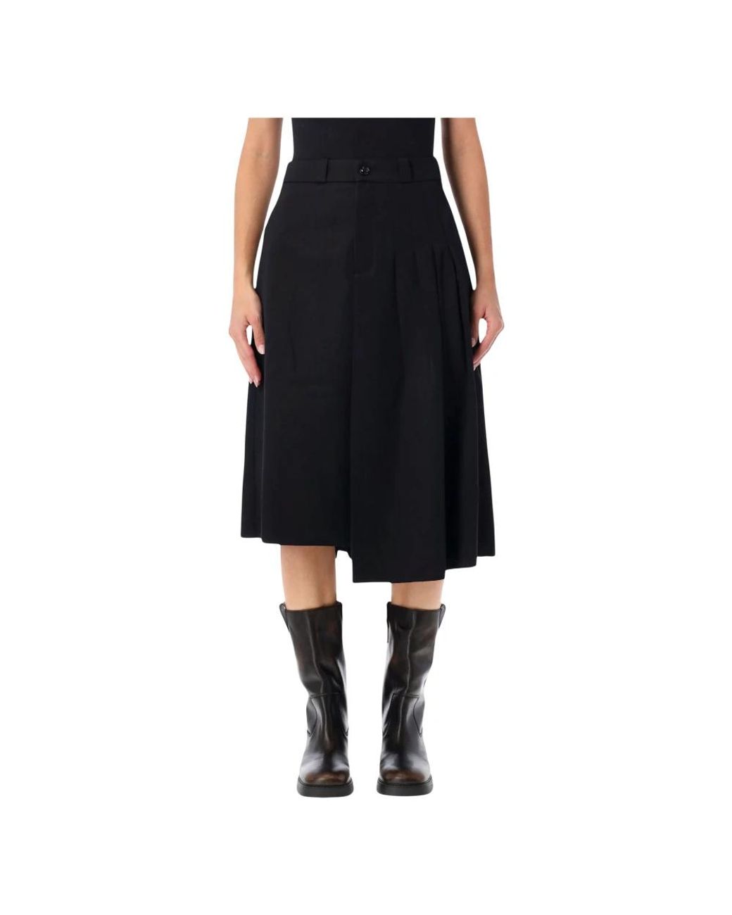 Our Legacy Black Midi Skirts