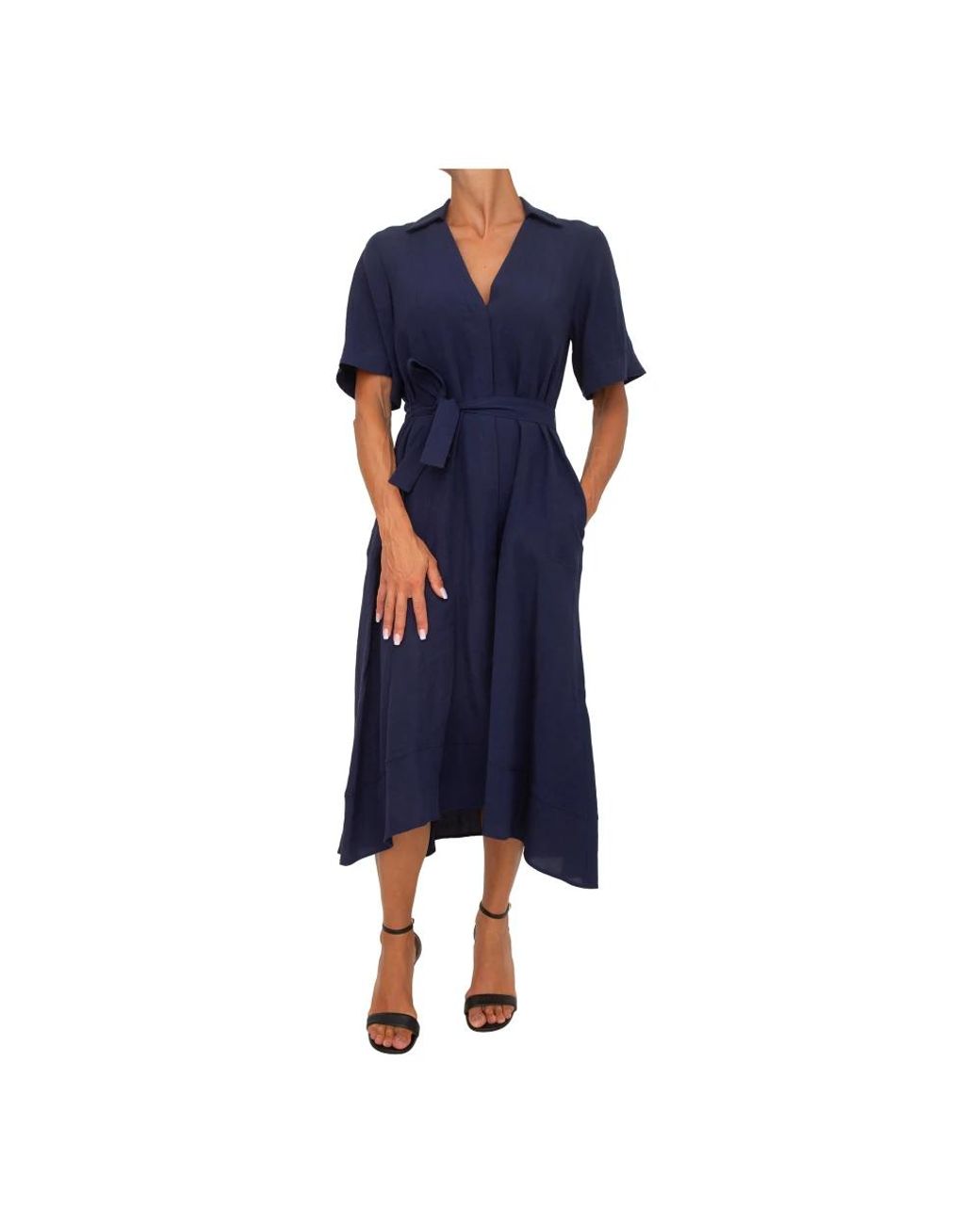 Marella Blue Shirt Dresses