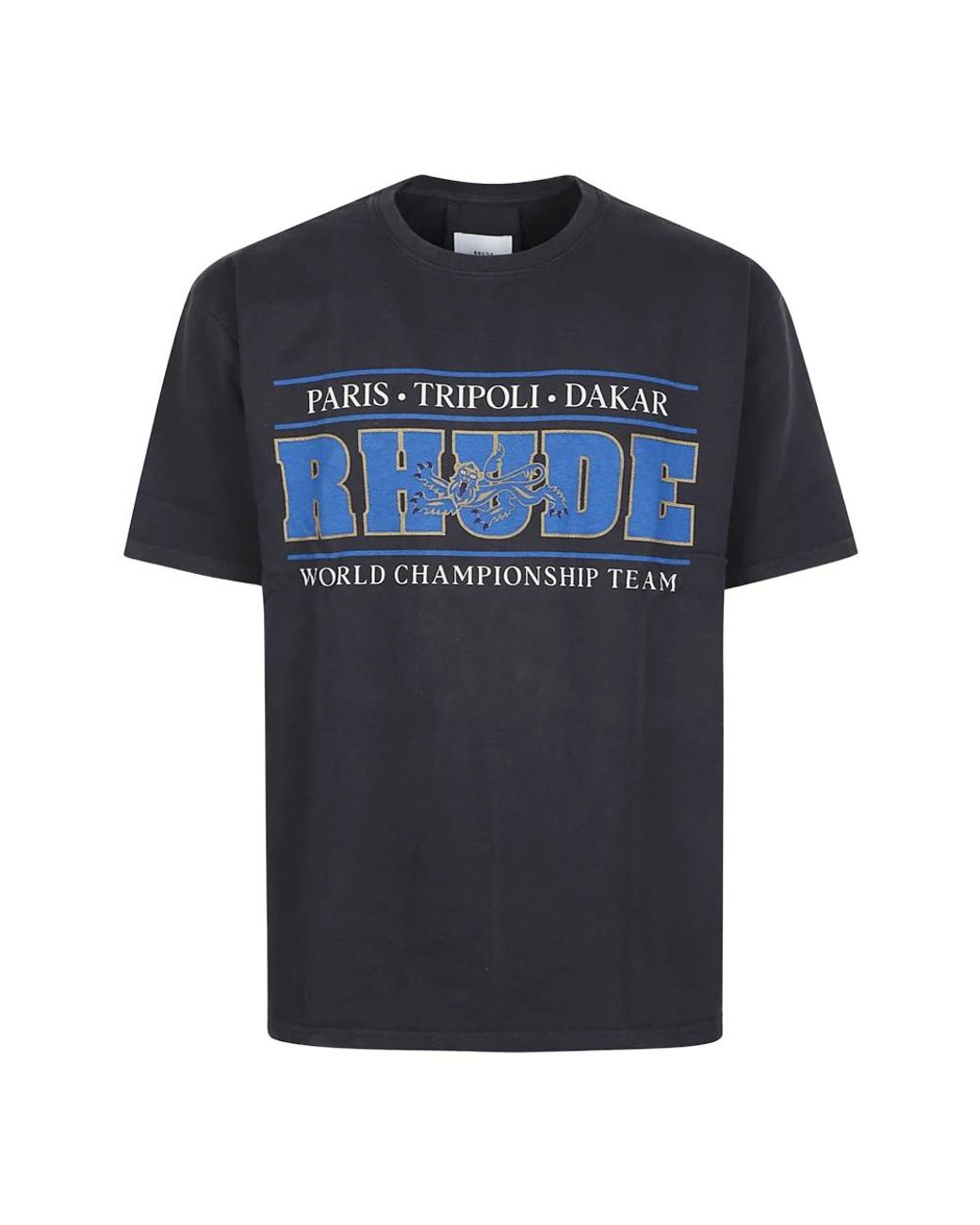 Rhude Blue T-Shirts for men