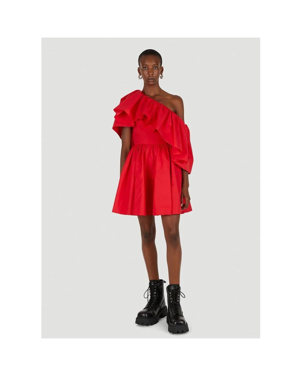 McQueen Red Party Dresses