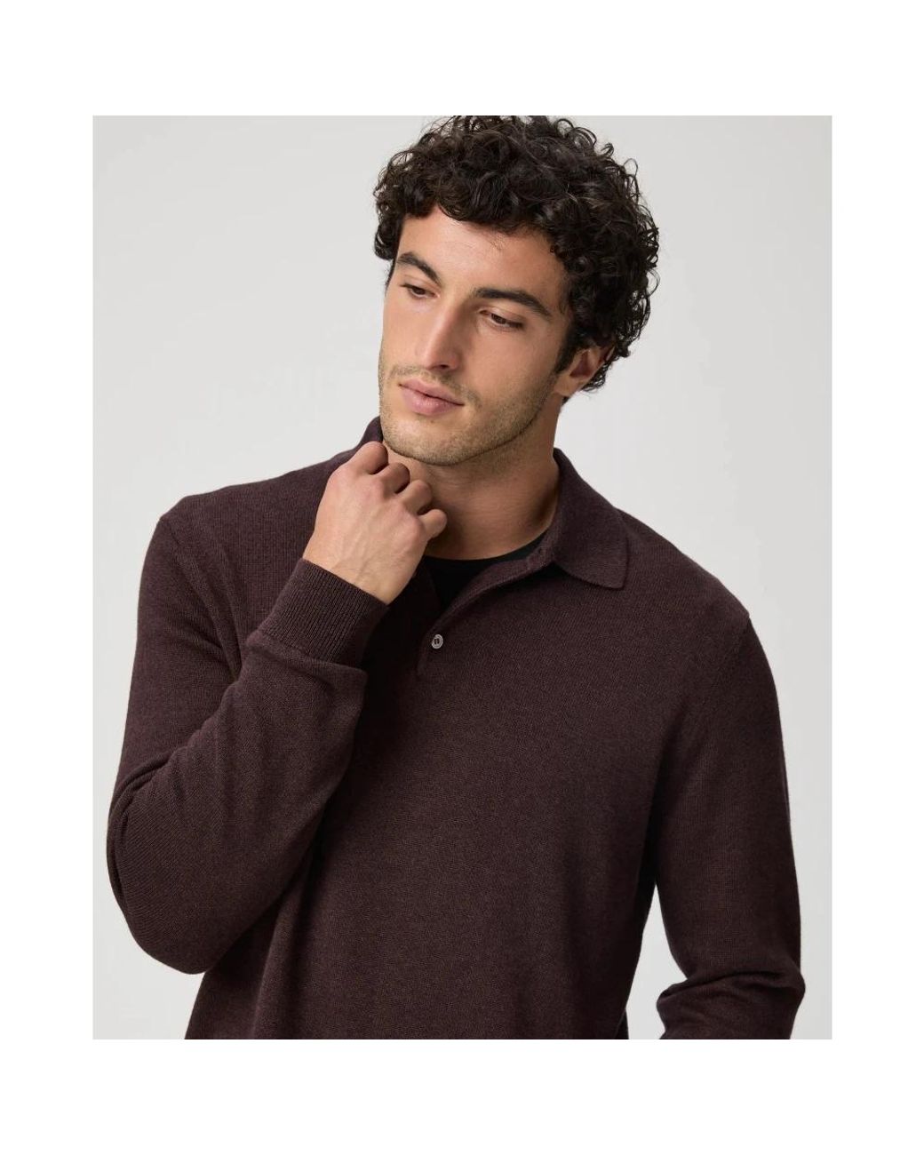 PAIGE Brown Round-Neck Knitwear for men