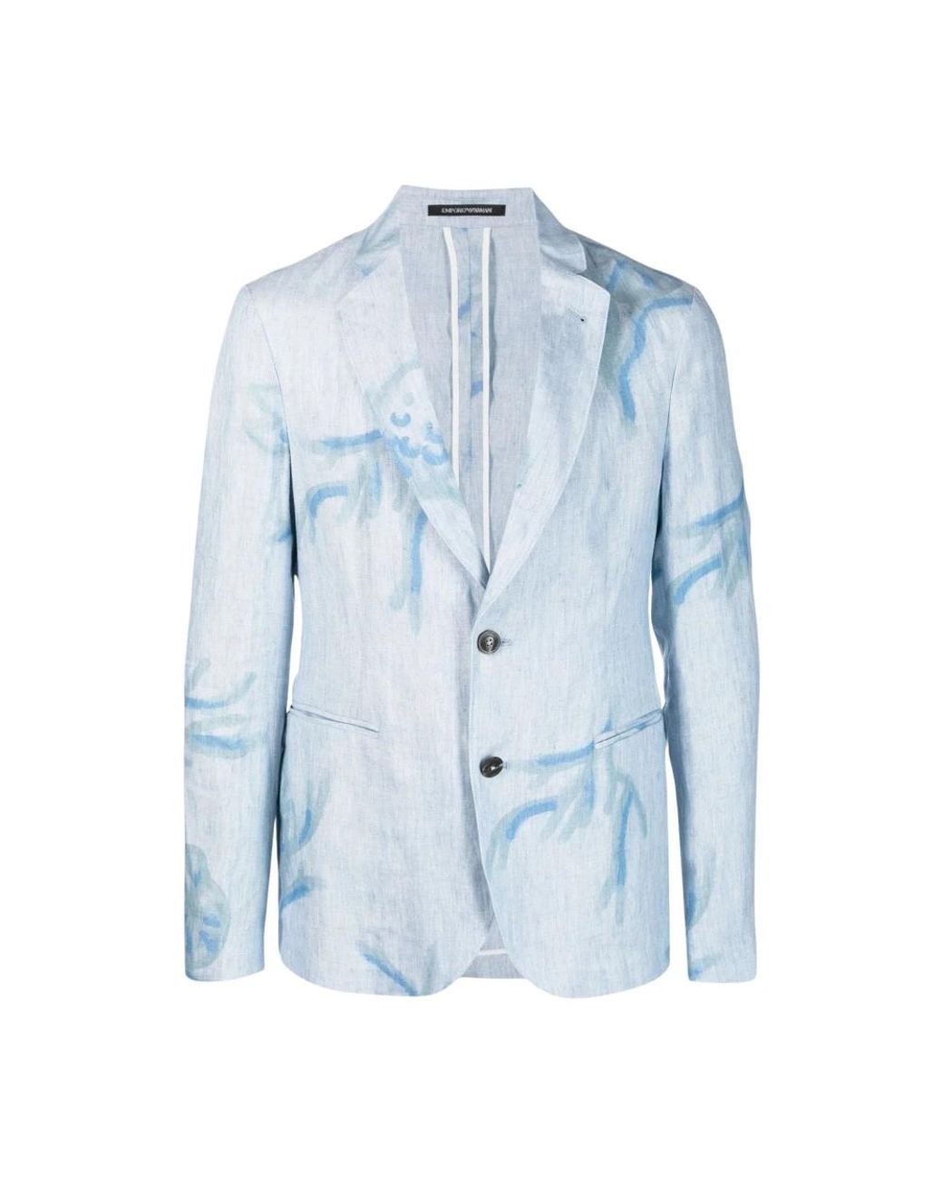 Emporio Armani Blue Blazers for men