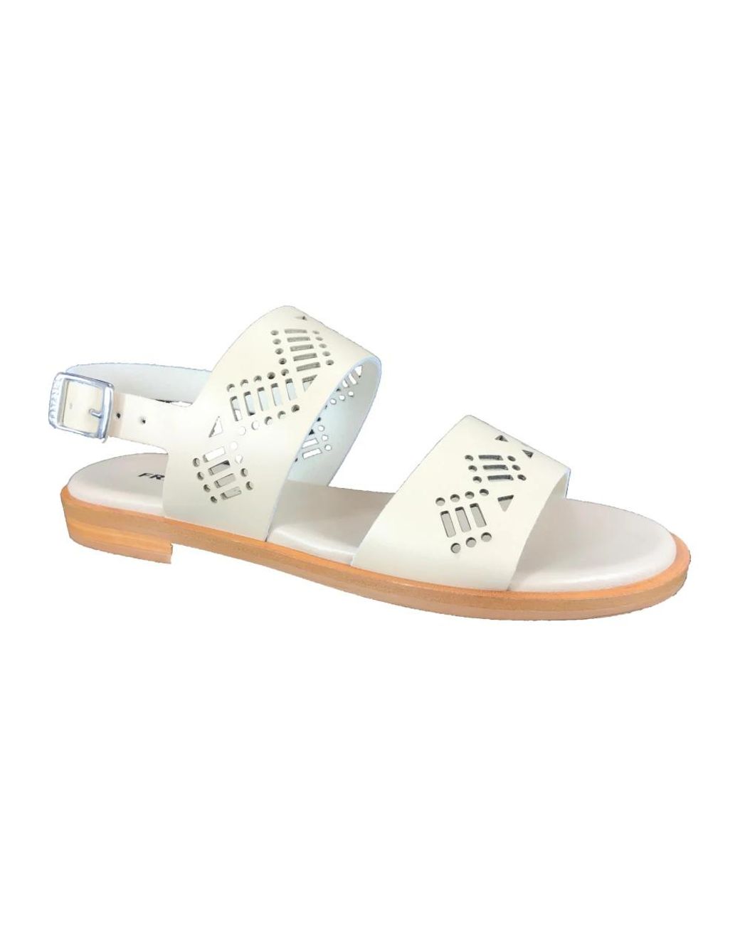 Flat Sandals di Frau in White