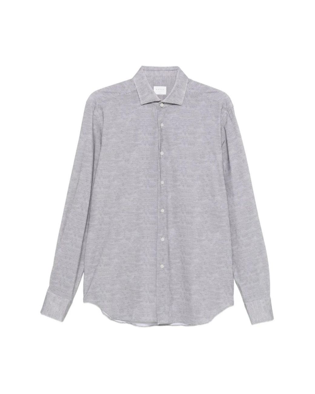 Xacus Tailor Fit Active Shirt in het Gray voor heren