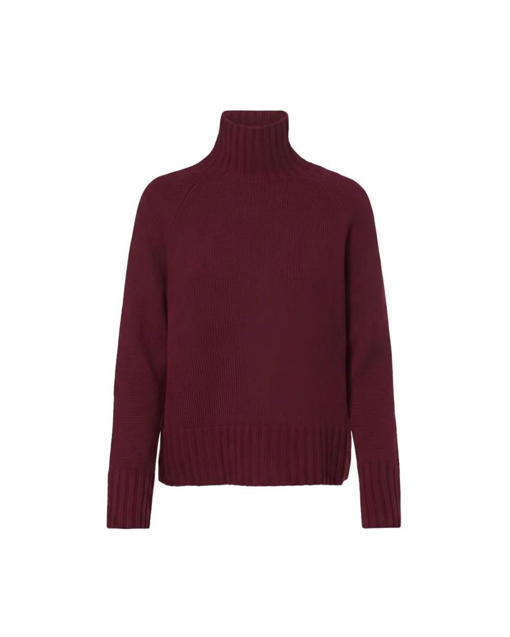 Max Mara Red Turtlenecks