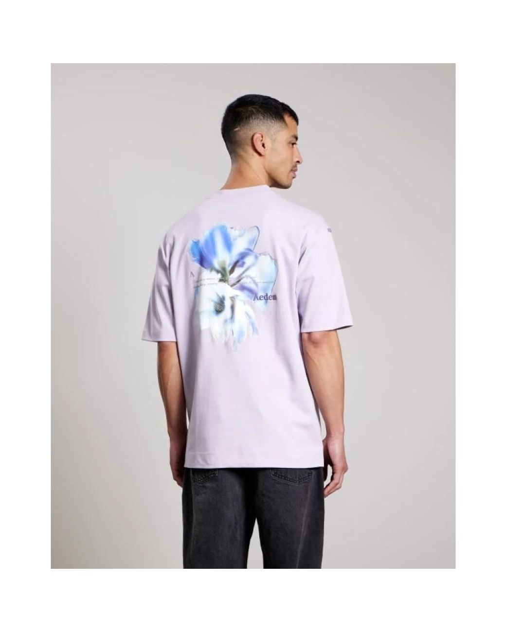 T-Shirts Aeden de hombre de color Purple