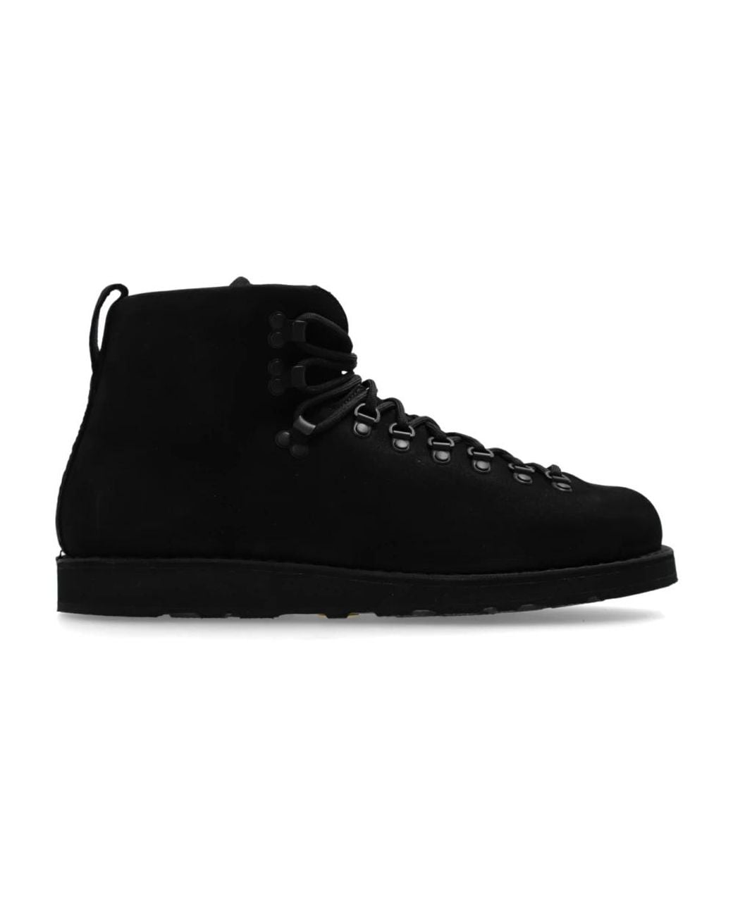 Stone Island Black Lace-Up Boots for men