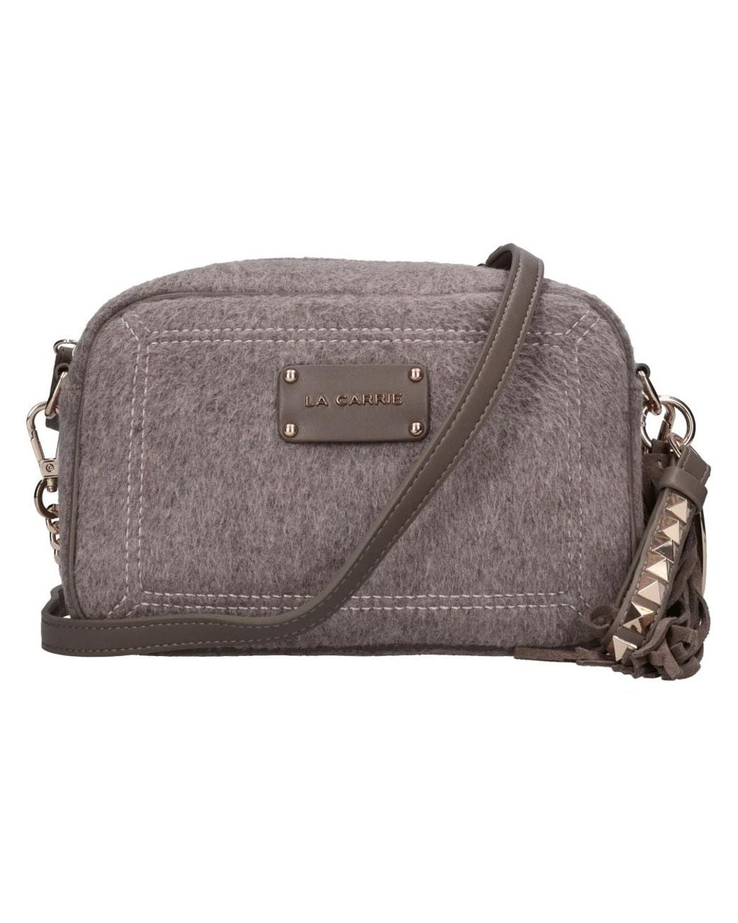 La Carrie Gray Cross Body Bags
