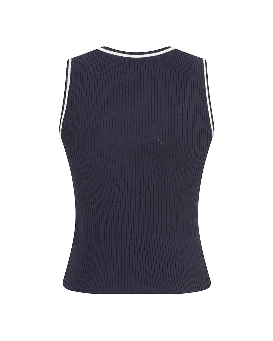 Weekend by Maxmara Blue Sleeveless Tops