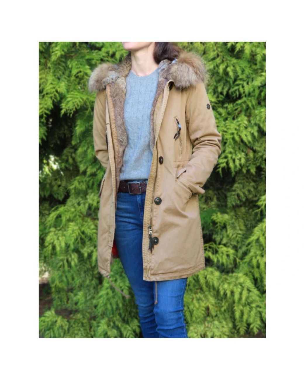 BLONDE No. 8 Blue Parkas