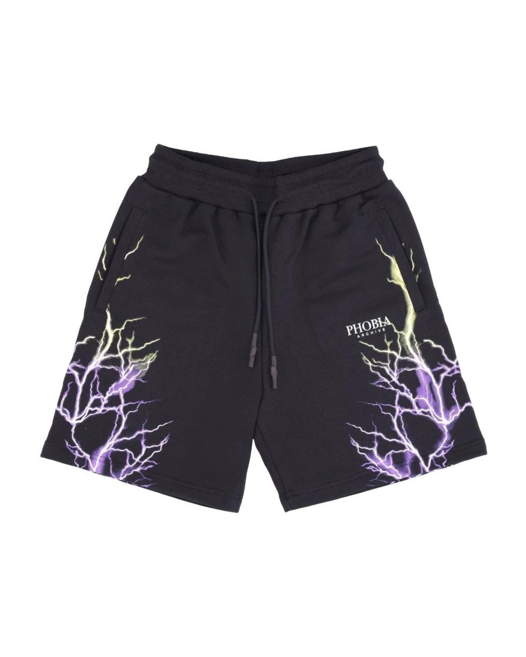 PHOBIA ARCHIVE Blue Casual Shorts for men